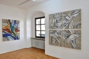 Ausstellungsansicht Gedankenwege