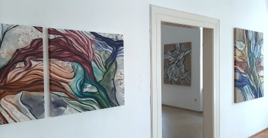 Ausstellungsansicht Gedankenwege