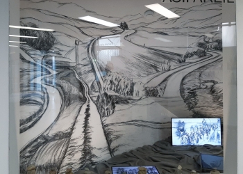 Installation Wegstücke Asifakeil