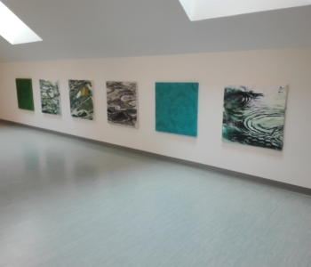 Ausstellungsansicht Immerse