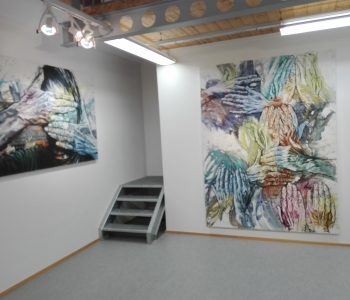 Ausstellungsansicht Immerse