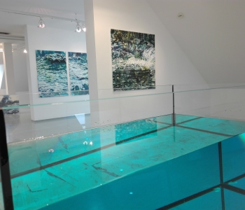 Ausstellungsansicht Immerse