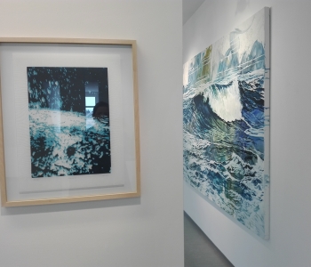 Ausstellungsansicht Immerse