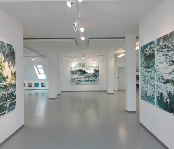 Ausstellungsansicht Immerse