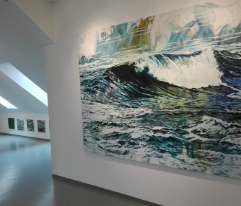 Ausstellungsansicht Immerse