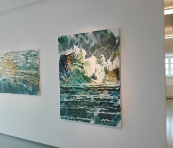 Ausstellungsansicht Immerse