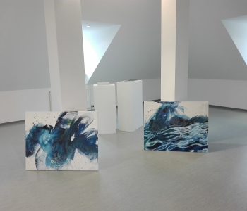 Ausstellungsansicht Immerse