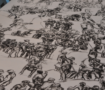 HUMAN_gold Ausstellungsansicht