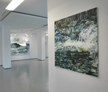 Ausstellungsansicht Immerse