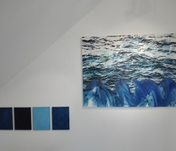 Ausstellungsansicht Immerse