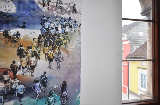 Ausstellungsansicht - Mengenlehre 11